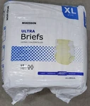 15 Mckesson Ultra Heavy Absorbency Adult Disposable Brief Diapers Xl Tab Closure. Fixed Price $9.97.