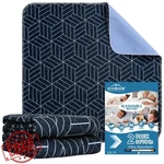 Outcreator Washable Bed Pads 34X76, 2PK Waterproof Incontinence Protector. Fixed Price $70.99.