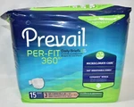 Prevail Per-fit 360 Diaper Briefs, Maximum Plus Absorbency, Size Three, 15. Fixed Price $12.99.