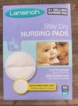 Lansinoh Stay Dry Nursing Pads 60 Count Unique Waterproof Layer(medium) -33. Fixed Price $8.44.
