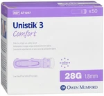 Unistik 3 Comfort Safety Lancets 28G 1.8MM 50 Ea. Fixed Price $14.77.
