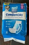 Out! Petcare Disposable Male Dog Wraps Xs/s 12 Count New Sealed Package *. Fixed Price $8.98.