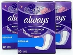 Always Anti-bunch Xtra Protection Regular Panty Liners 50 Count (lot Of 3). Fixed Price $13.99.