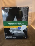 Cvs Health Men's Shields Light Absorbency 58 One Size Wrapped Depend. Fixed Price $10.00.