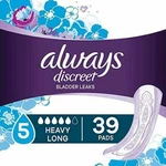 Always Discreet Incontinence Maximum Absorbency Pads (pack Of 39). Fixed Price $24.00.