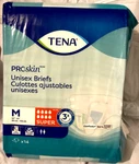 Tena Proskin Unisex Adult Diapers (briefs), Super Absorbency, Size Med, 14 Count. Fixed Price $21.99.