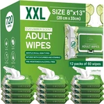 Adult Wipes Extra Large Scented Skin-friendly Incontinence Wet For. Fixed Price $54.72.