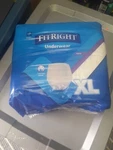 Medline Fitright Super Adult Underwear Size XL/56-68" 20 Count. Fixed Price $16.99.