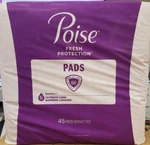 BX/90 Poise Ultimate Long Level 6 Womens Incontinent Protection Pads. Fixed Price $49.50.