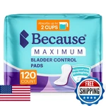 Because Incontinence Pads For Women Maximum Absorbency Moderate Bladder Le. Fixed Price $83.20.