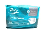 Rely Maximum Absorbency Underwear Large (44" 58") 20 Count Adult Protective. Fixed Price $16.99.