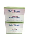 50 Safe Simple SNS00807 No Sting Skin Barrier Film Exp. 06/2026-27. Fixed Price $11.55.