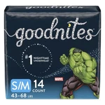 Goodnites Youth Absorbent Underwear Small / Medium 43 To 68 Lbs. 56 Ct. Fixed Price $60.28.