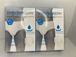 2 (protech) Dry Underwear For Incontinence Moderated Urinary Losses Size. Fixed Price $28.00.