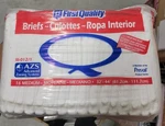 Packages First Quality Med 16 Plastic Adult Diapers Briefs New Sealed Package.. Fixed Price $160.00.
