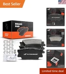 4-PACK Ceramic Brake Pads For Toyota Avalon, Camry & Lexus Es Rear Fitment. Fixed Price $55.99.
