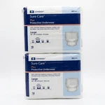 Covidien Sure Care Plus Incontinence Underwear 2 PACKS/18 Count Large 44"-54". Fixed Price $11.99.