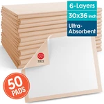 50 30 X 36 Inch Ultra Heavy Absorbency Underpads, Adult Disposable Polymer. Fixed Price $42.70.