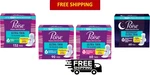 Poise Ultra Thin Incontinence & Postpartum Pads With Wing, Size 3-8. Fixed Price $42.29.