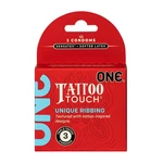 HODO2GO'S 3 Pack One Tattoo Touch Unique Ribbing Latex Condoms Non-gmo. Fixed Price $84.75.