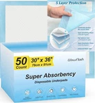 Wowflash Super Absorbency Disposable Leakproof Underpads With Quick Drying.... Fixed Price $55.56.