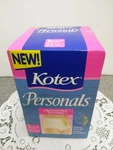 Vtg. 1994 Kotex Personals Disposable Protective Panties (3) Size 5/6/7 (new). Fixed Price $29.98.