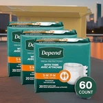 Depend Incontinence Protection W/ Tabs Unisex Small/medium 60 Count Read. Fixed Price $40.99.