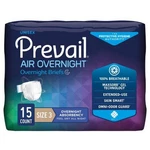 Prevail Air Overnight Adult Brief Unisex Size 5873" Waist Heavy Absorb 15. Fixed Price $26.06.