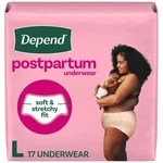 Depend Postpartum Underwear Women Maximum Absorbency Large 17 Count Blush Adult. Fixed Price $28.99.