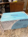 Baxmx Commode With Absorbent Pads(pack Of 40) - Bedside Liners.... Fixed Price $24.00.