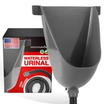 Stock Your Home Waterless For Men (gray), Plastic Urinals. Fixed Price $49.23.