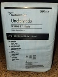 Cardinal Health Under Pads Wings Basic 10 Pack 23 X 36 Absorbent. Fixed Price $8.00.
