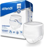 Disposable Underwear Pull On With Tear Away Seams X-large, APV40, Moderate, 14 C. Fixed Price $25.99.