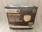 Walgreens Certainty Men Overnight Comfortlux Underwear S/m 18 Count. Fixed Price $14.36.