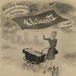 1945 Kleinerts Waterproof Baby Pant Carriage Toy Duck Art Decor Vintage Print Ad. Fixed Price $14.99.
