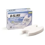 B-sure Bowel Leakage Pads Lot Of 12 BOXES/24 Incontinence Protection. Fixed Price $135.00.