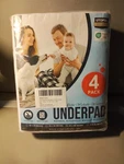 Utopia Bedding Washable Underpads 34"X36" Pack 4, Waterproof, Reusable. Fixed Price $22.00.