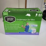 Berkley Jensen Incontinence Underwear For Men Sz Large Dri-fit Discreet 79 Read. Fixed Price $19.90.
