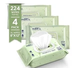 Proheal Large Wet Wipes For Adults 12"X8" Disposable Unscented 4-PACK 56 In Each. Fixed Price $25.00.