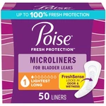 50 Count Poise Daily Microliners Incontinence Panty For Bladder Leaks 1. Fixed Price $8.50.