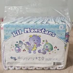 Rearz Lil Monsters Abdl Adult Diapers Size Medium 9CT 30-40" Waist Open Pack. Fixed Price $39.90.