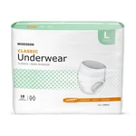 Mckesson Adult Disposable Pull Up Underwear Diapers Light Absorbency 72 Ct. Fixed Price $39.00.