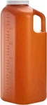 Large Male Urinal With Leak Proof Screw Cap Lid 3000 Ml 101 Oz. Amber Color. Fixed Price $18.99.