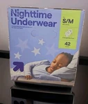 Pull Up Nighttime Underwear S/m 38-65LBS 42CT. Fixed Price $20.00.