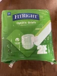 Medline Fitright Optifit Briefs Adult Diapers With Tabs, 2XL, Unisex, 60-70", 20. Fixed Price $19.00.