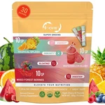 Super Green Powder Bloating Relief Gut Health Skin Care FLAVORS-30 Packets Us. Fixed Price $15.97.