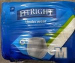Medline Fitright Ultra Underwear Absorbency Leak-stop Guards 20 Count. Fixed Price $10.00.