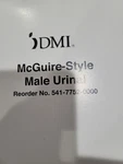 Dmi Mcguire-style Male Urinal Replacement Bag. Fixed Price $6.16.
