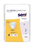 Seni Active Classic Plus Unisex Adult Incontinence Underwear, Large, White. Fixed Price $37.99.
