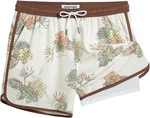 Men's 2-IN-1 Quick Dry Board Shorts With Compression Liner 5.5" Vintage Swim. Fixed Price $67.49.